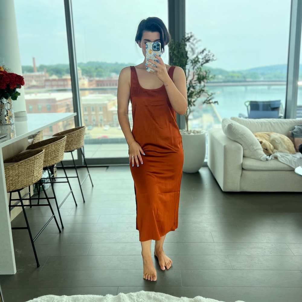 Abercrombie & Fitch Satin Dress